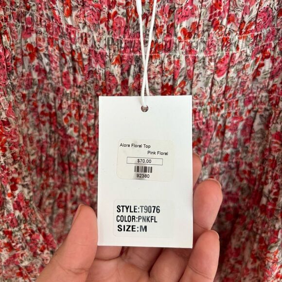 Lucy Paris Alora Floral Top Size Medium NWT - Picture 6 of 6
